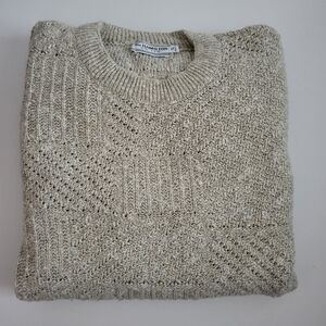 Hamilton Men's Crewneck Sweater - Cream Size XL